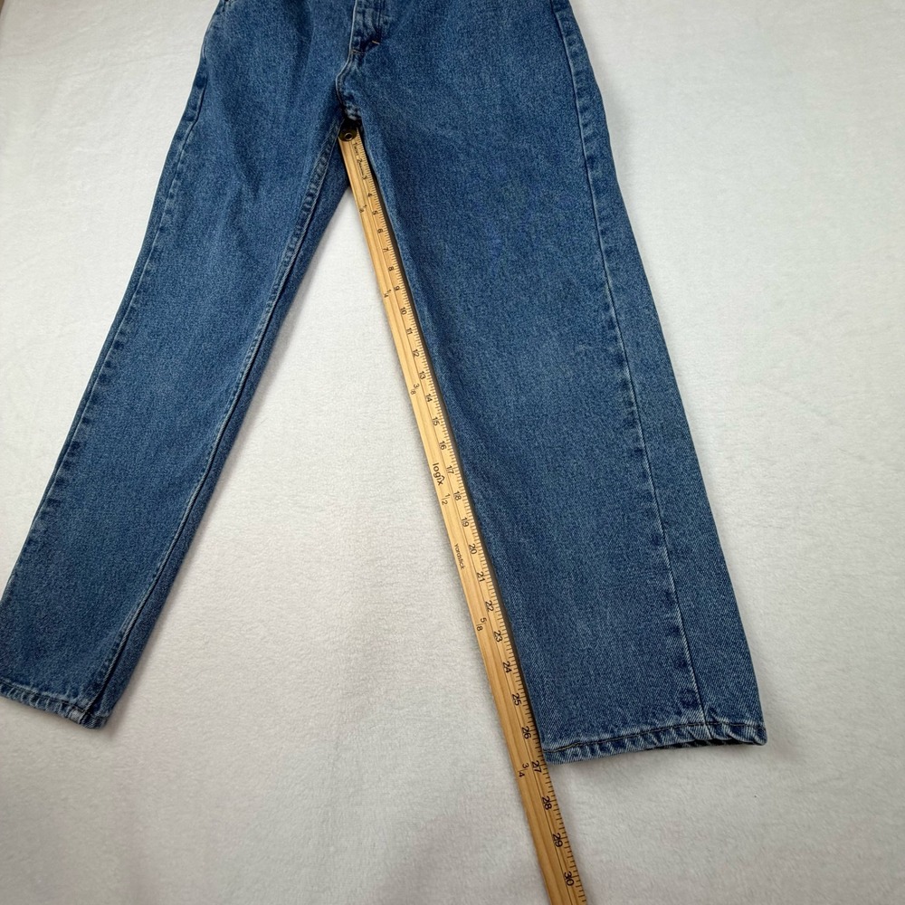 Designed With Your Body In Mind Jeans Women 10P Blue Vintage Style Elastic Waist - Picture 3 of 8